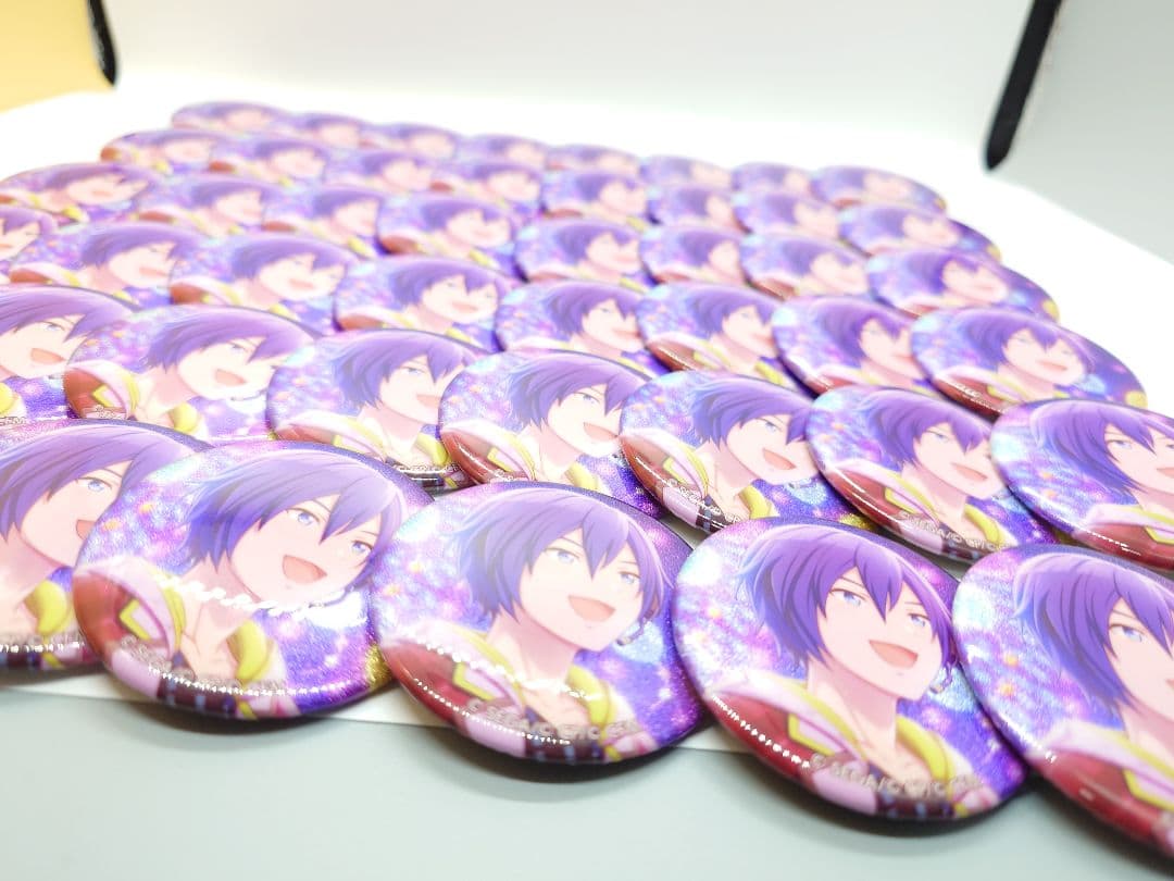 プロセカ　カイト　6A　グリッター缶バッジ【プロジェクトセカイ