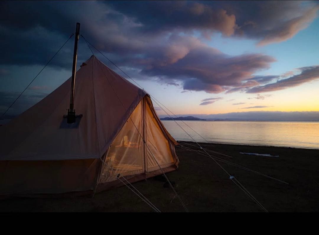 ベルテント 直径5m TCテント 撥水 キャンプテント 5-6人用 ファミリー