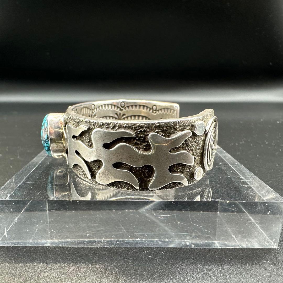 Alex Sanchez ペトログリフ バングル キングマンターコイズ - メルカリ