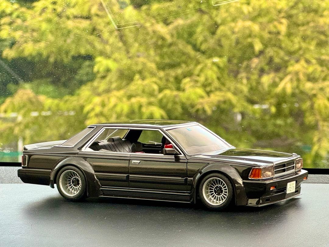 ジ*ー様 【絶版完成品】フジミ•Y30 グロリア　前期型　エアダムワークス