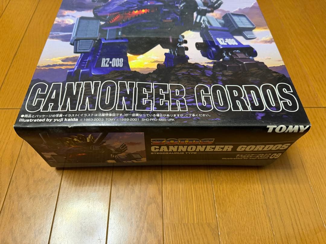 【未使用未組立】ゾイド ZOIDS キャノニアーゴルドス