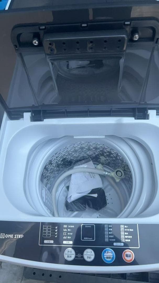 中古 全自動洗濯機 3.2kg 縦型洗濯機 乾燥機能 コンパクト 小型 ホワイト