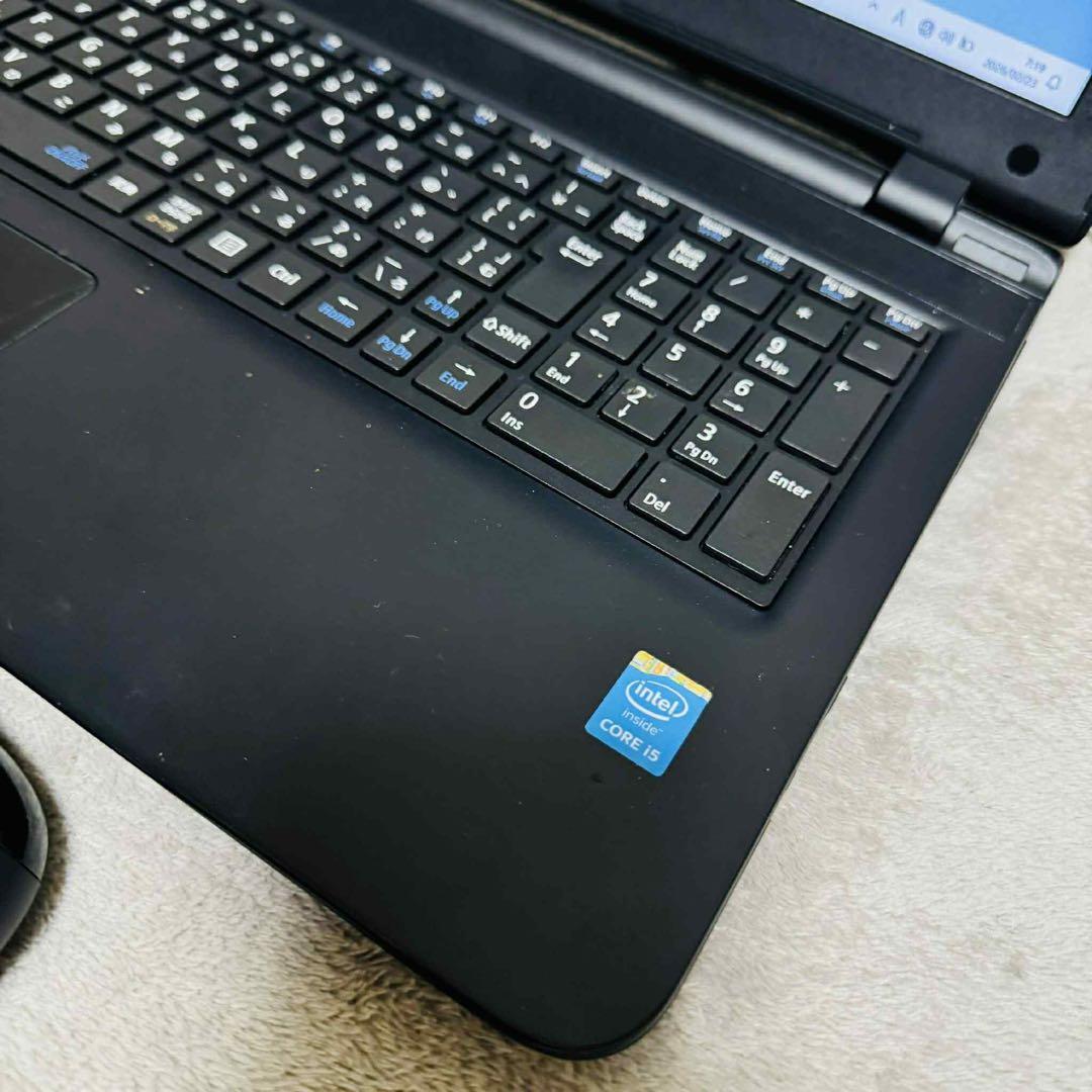 S274 NECノートパソコン i5メモリ8G高速Windows11オフィス付き - メルカリ