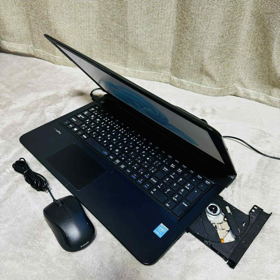 S274 NECノートパソコン i5メモリ8G高速Windows11オフィス付き - メルカリ