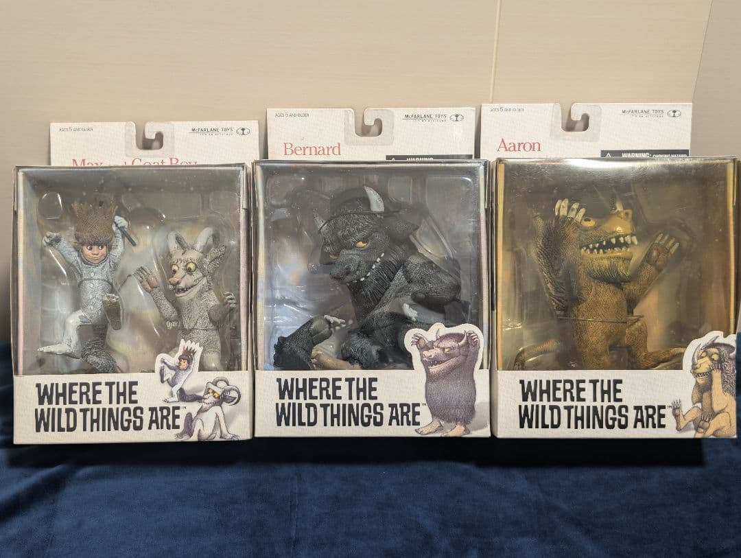 Where the Wild Things Are フィギュア ３体セット
