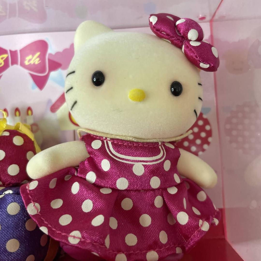 希少 ハローキティ&ミミィ 28周年限定 28th フロッキー フィギュア