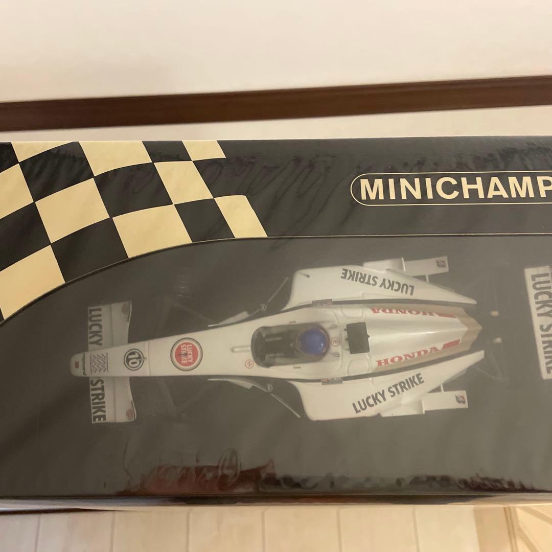 新品 限定 ミニチャンプス 1/18 BARホンダ 2001 J.ヴィルヌーブ - メルカリ