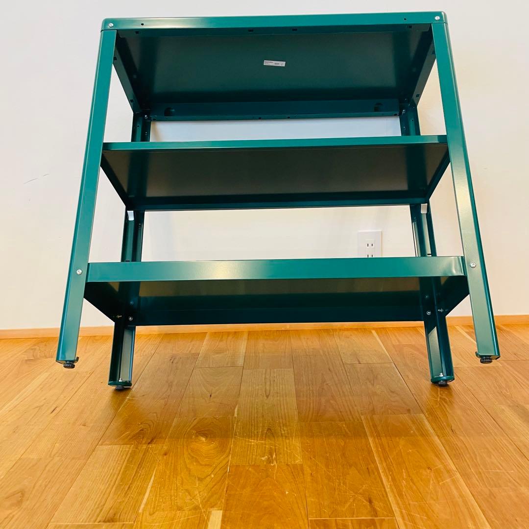 IKEA 廃盤カラー コールビョーン グリーン ボックス 棚 イケア ラック