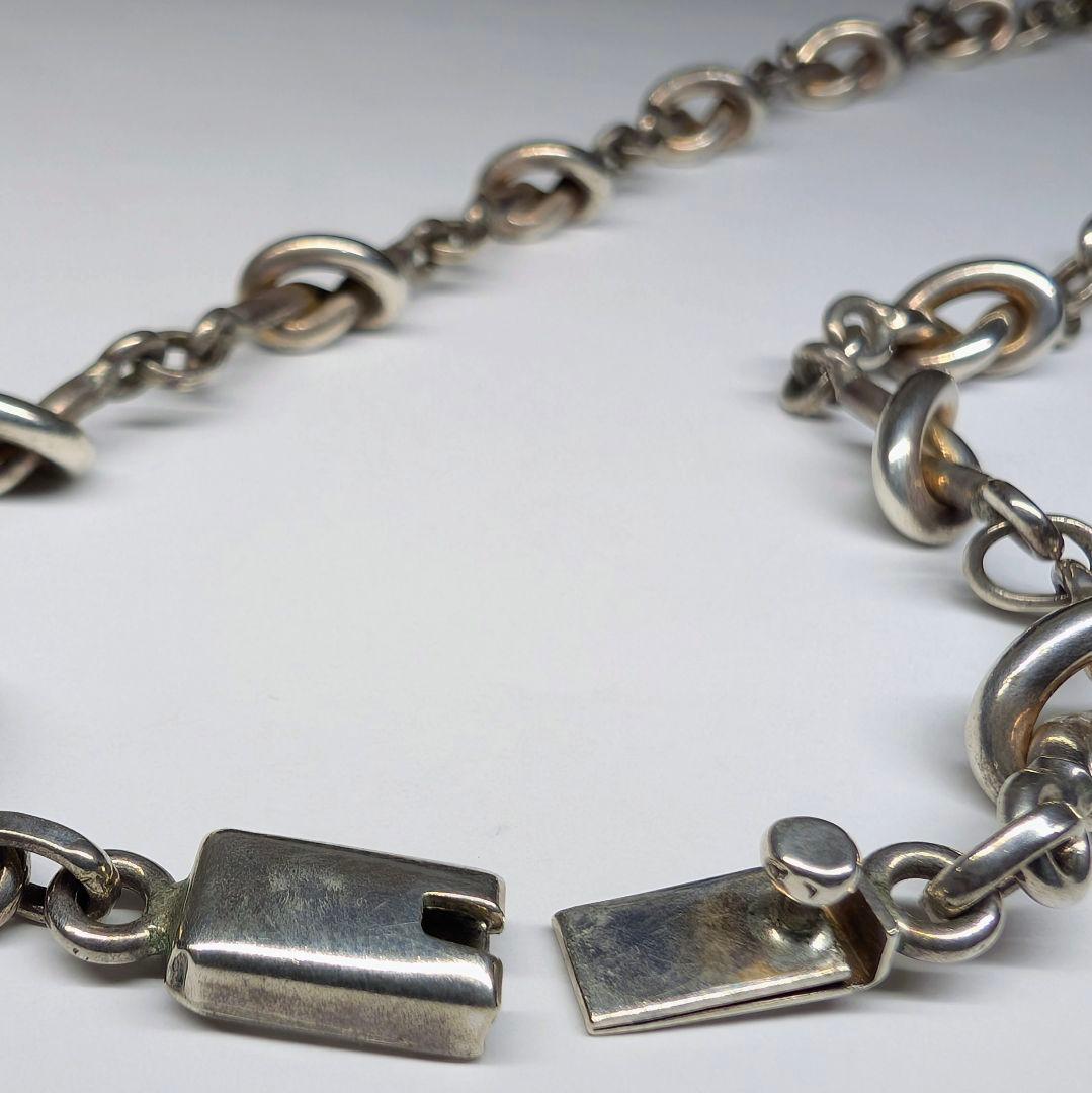 極太55g】中目黒Tam購入 メキシカンヴィンテージ ノットネックレス925