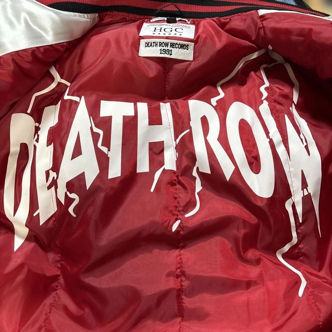 Death Row Satin Jacket White デスロウ ジャケット