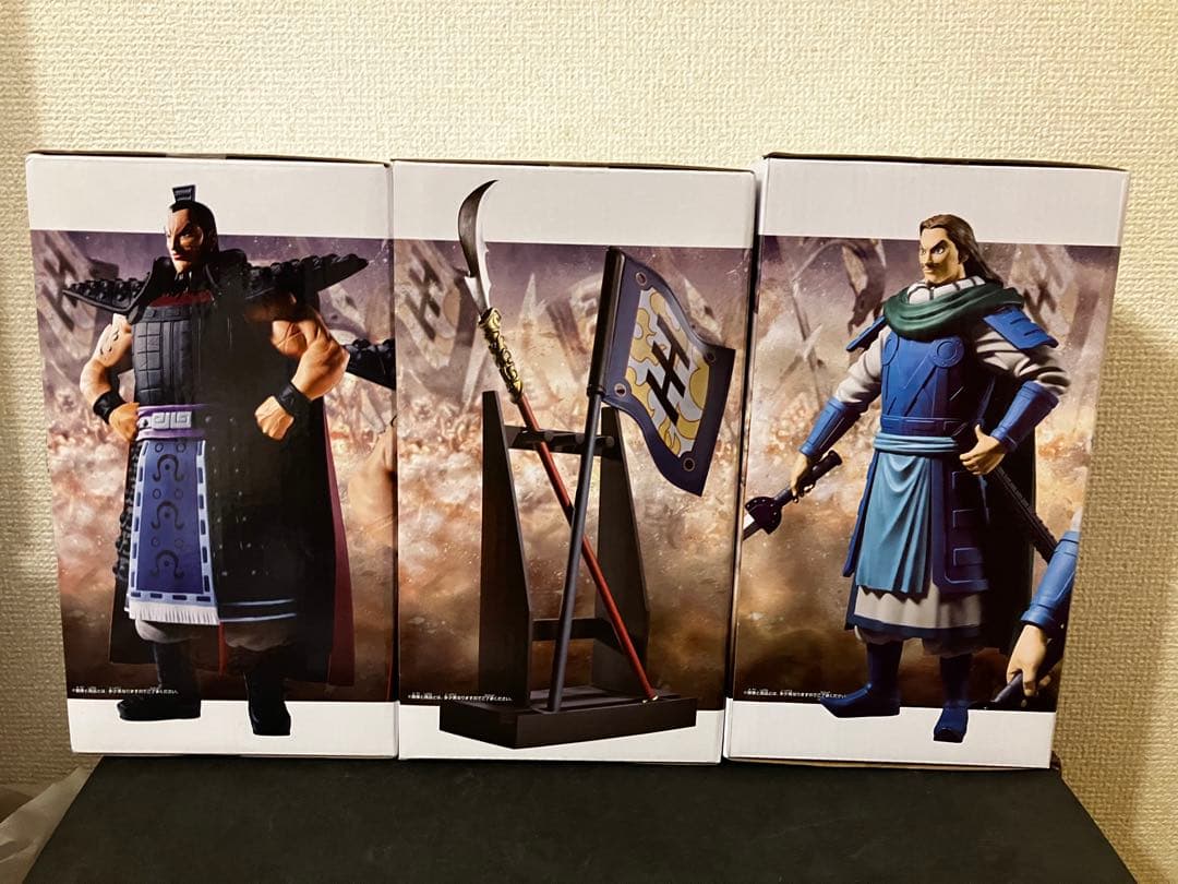 キングダム　Grandista 王騎 騰 旗 フィギュア　12体セット