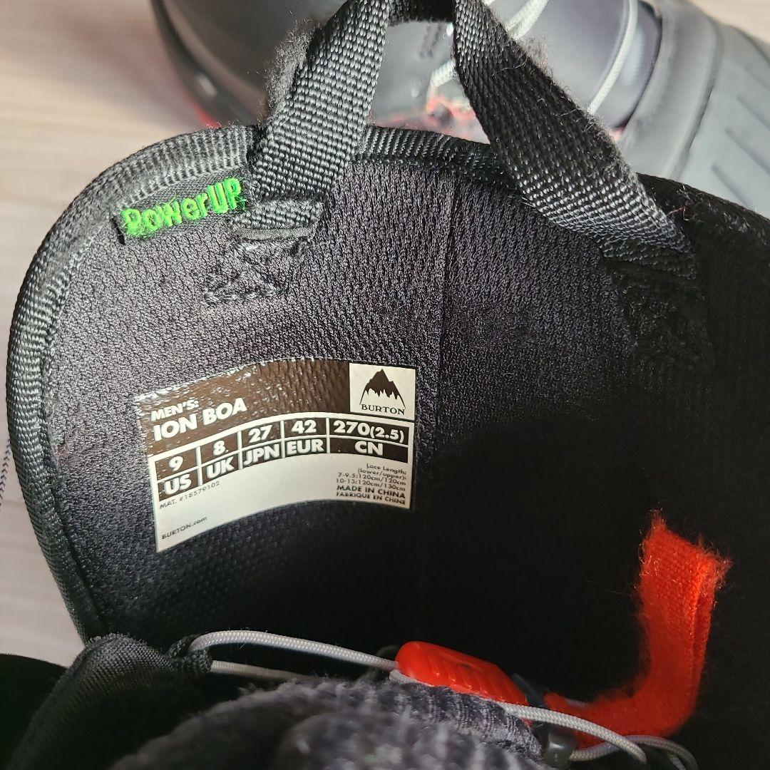 BURTON　スノーボードブーツ　ION BOA 27.0CM