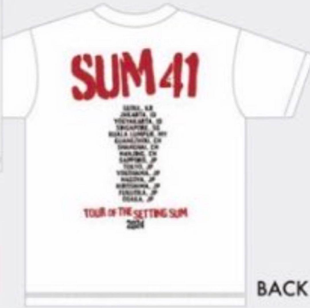 SUM41 サイン入り PUNK SPRING 2024 限定 Tシャツ