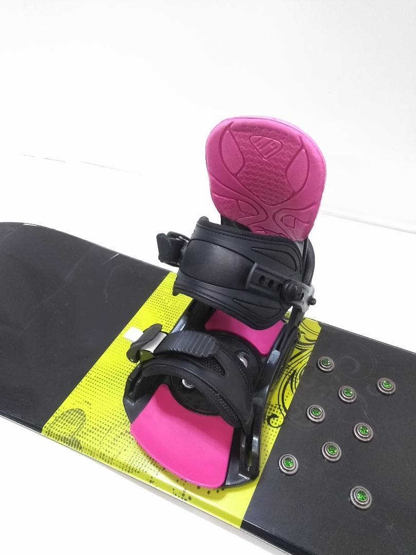 激安 OREO 153cm メンズスノーボード3点セット ビンS-M ケース付