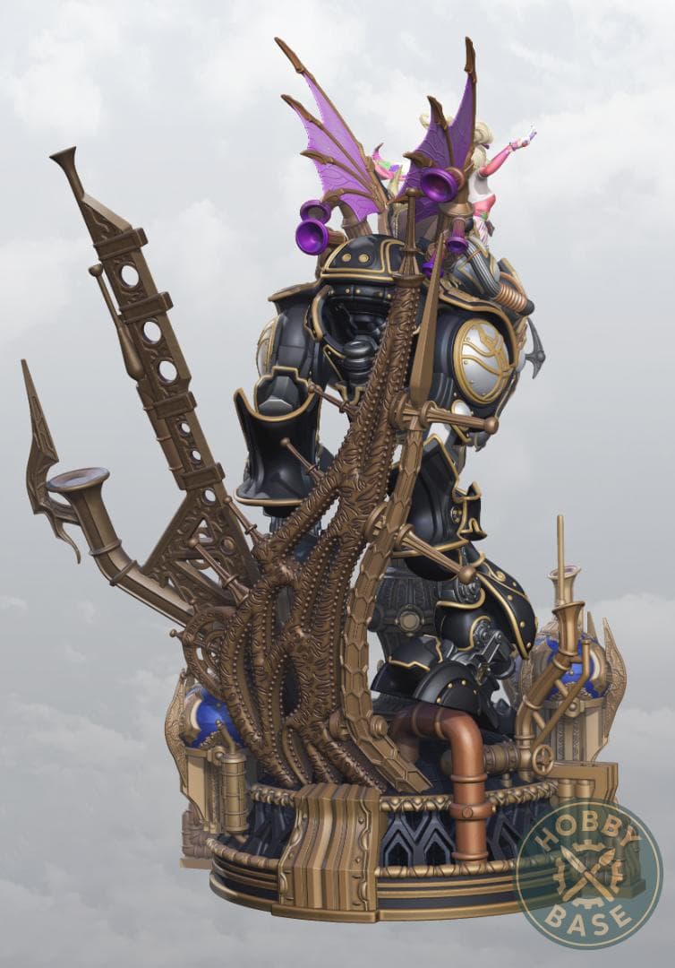 【FFVI】魔導アーマー ＆ ティナ ガレージキット - 未塗装・未組立