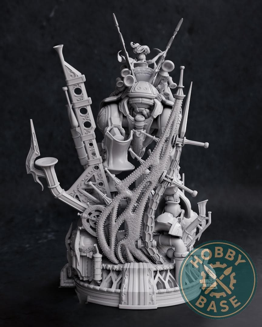 【FFVI】魔導アーマー ＆ ティナ ガレージキット - 未塗装・未組立