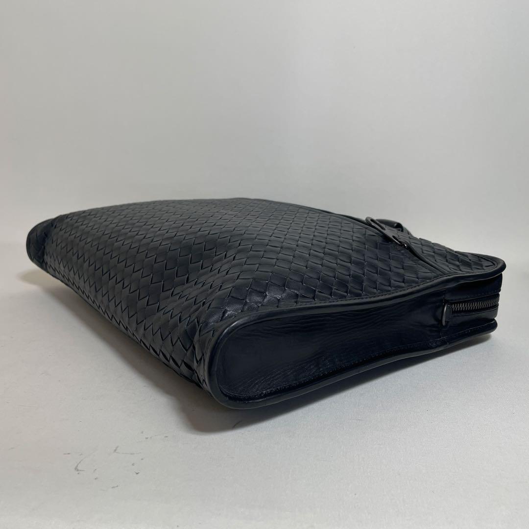 2602-92｜美品｜ボッテガヴェネタ イントレチャート ビジネスバッグ