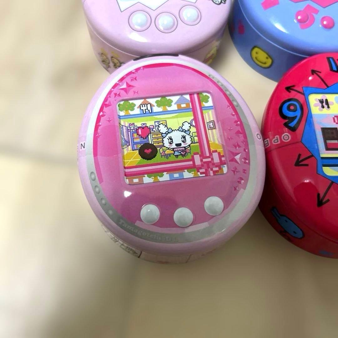 たまごっちチョコ缶 4種セット 新品未開封 たまごっち チョコ