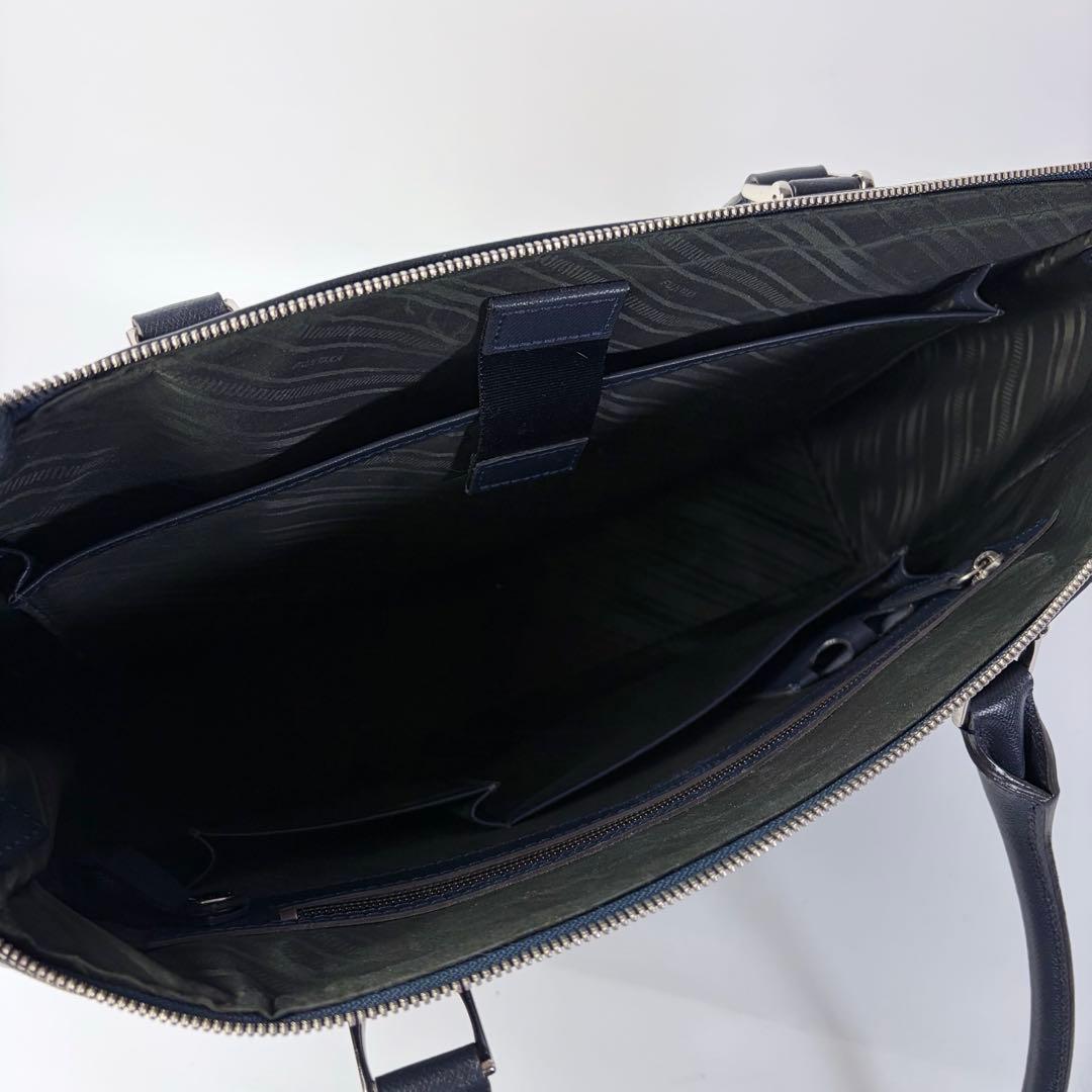 FUJITAKAレザートートバッグ B4 オーブ防水加工レザー国産鍵付き