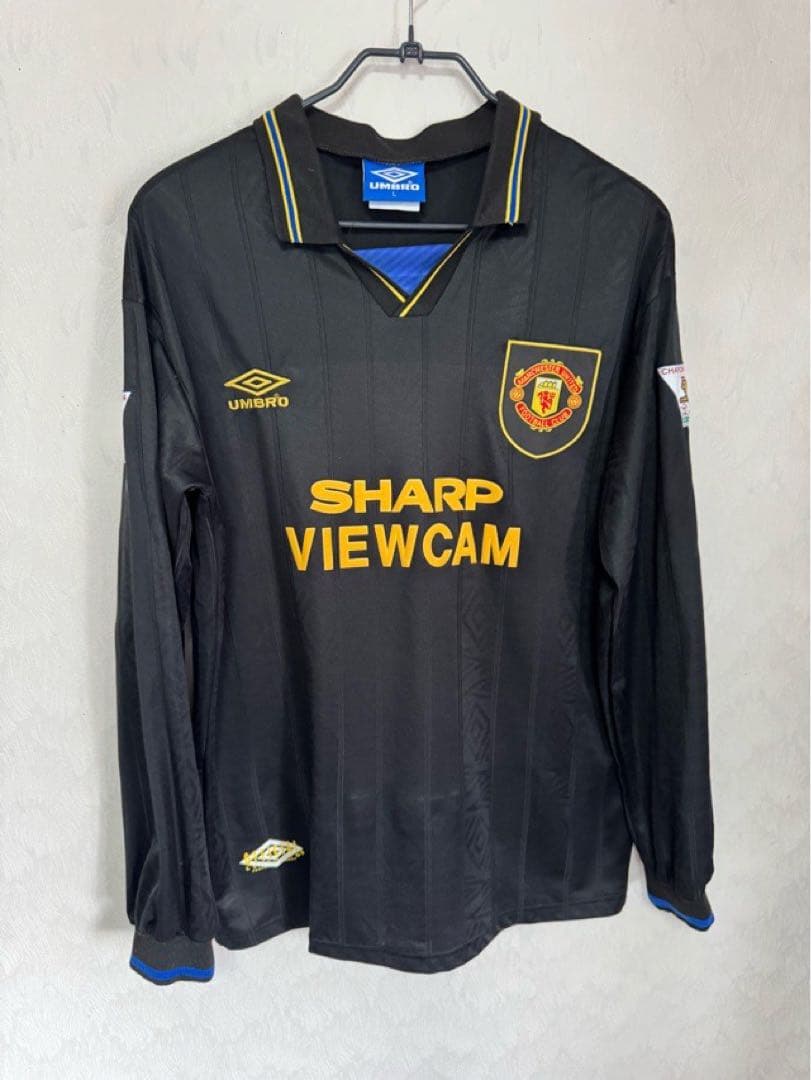 マンチェスターユナイテッド 93-95 ユニフォーム ホーム 長袖 UMBRO