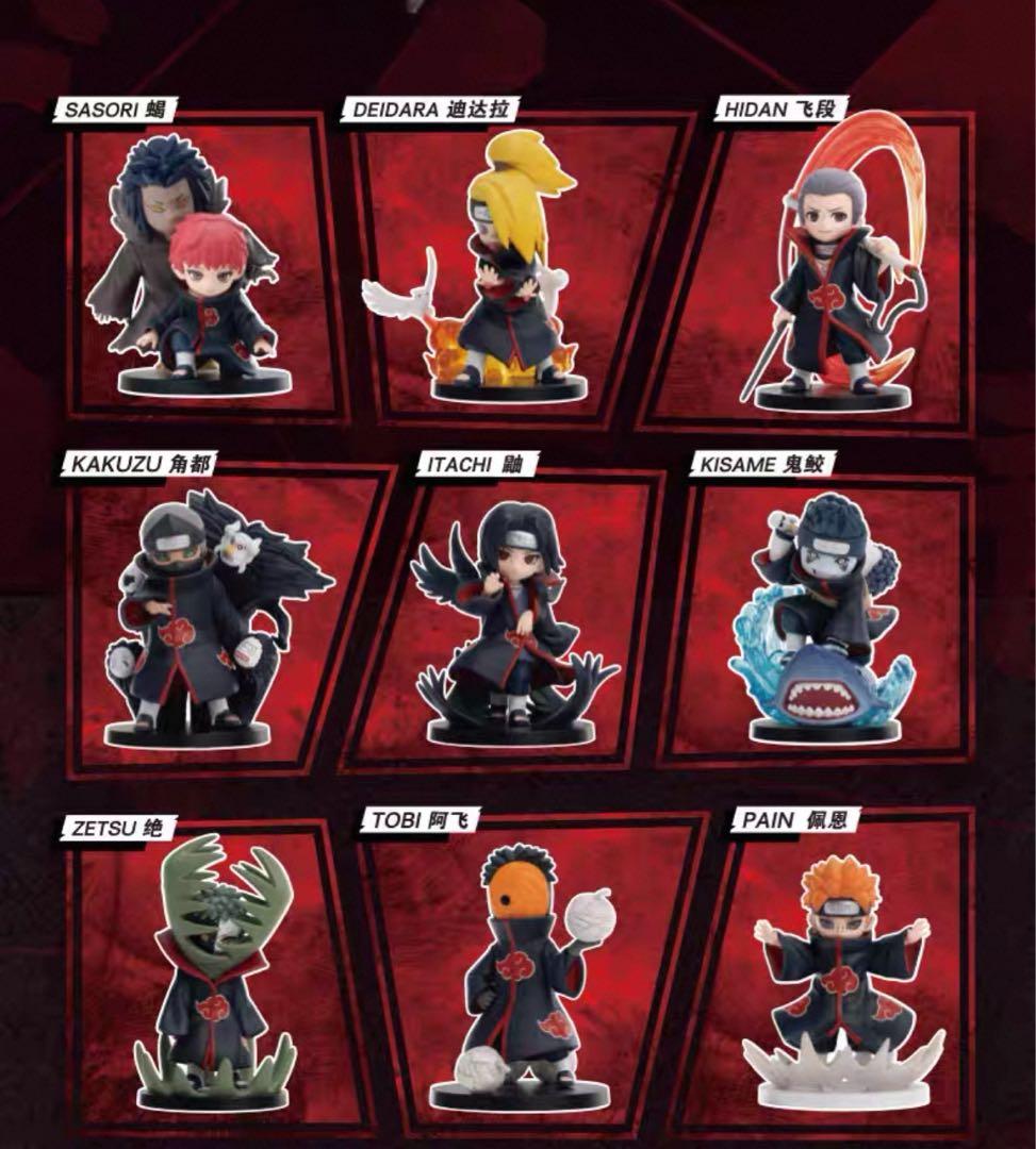 POPMART NATUTO 暁組織 ナルト.フィギュア 1ボックス(10体) - メルカリ