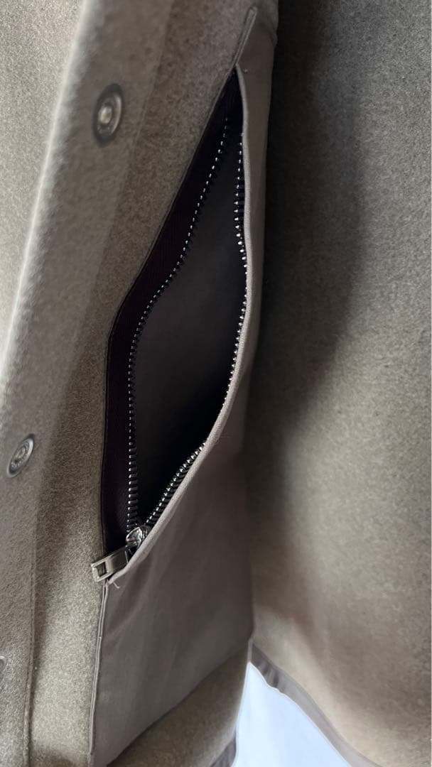 リックオウエンス ウールアウターシャツ 48size - メルカリ