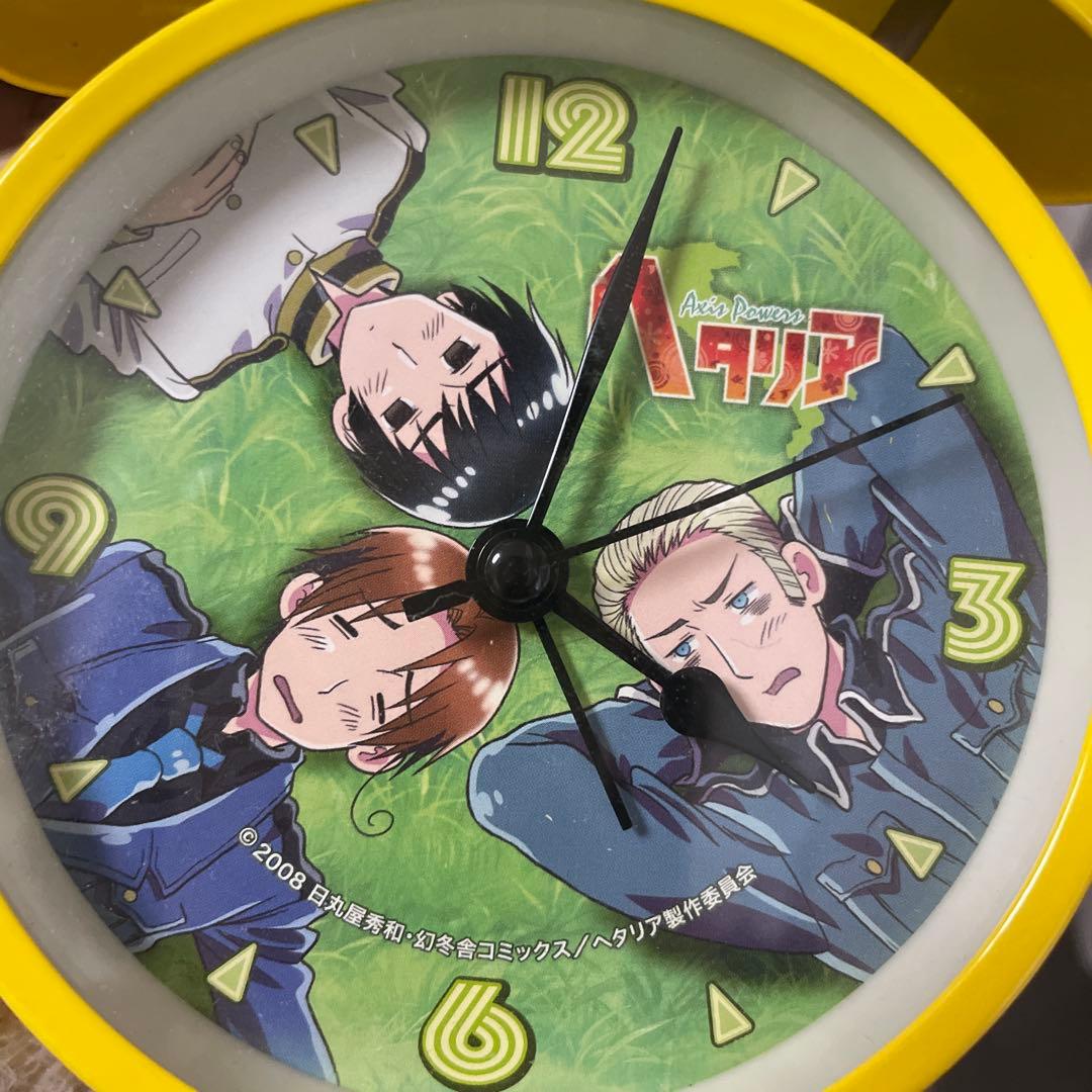 ヘタリア 音声入り目覚まし時計 A:枢軸国（北イタリア、ドイツ、日本）