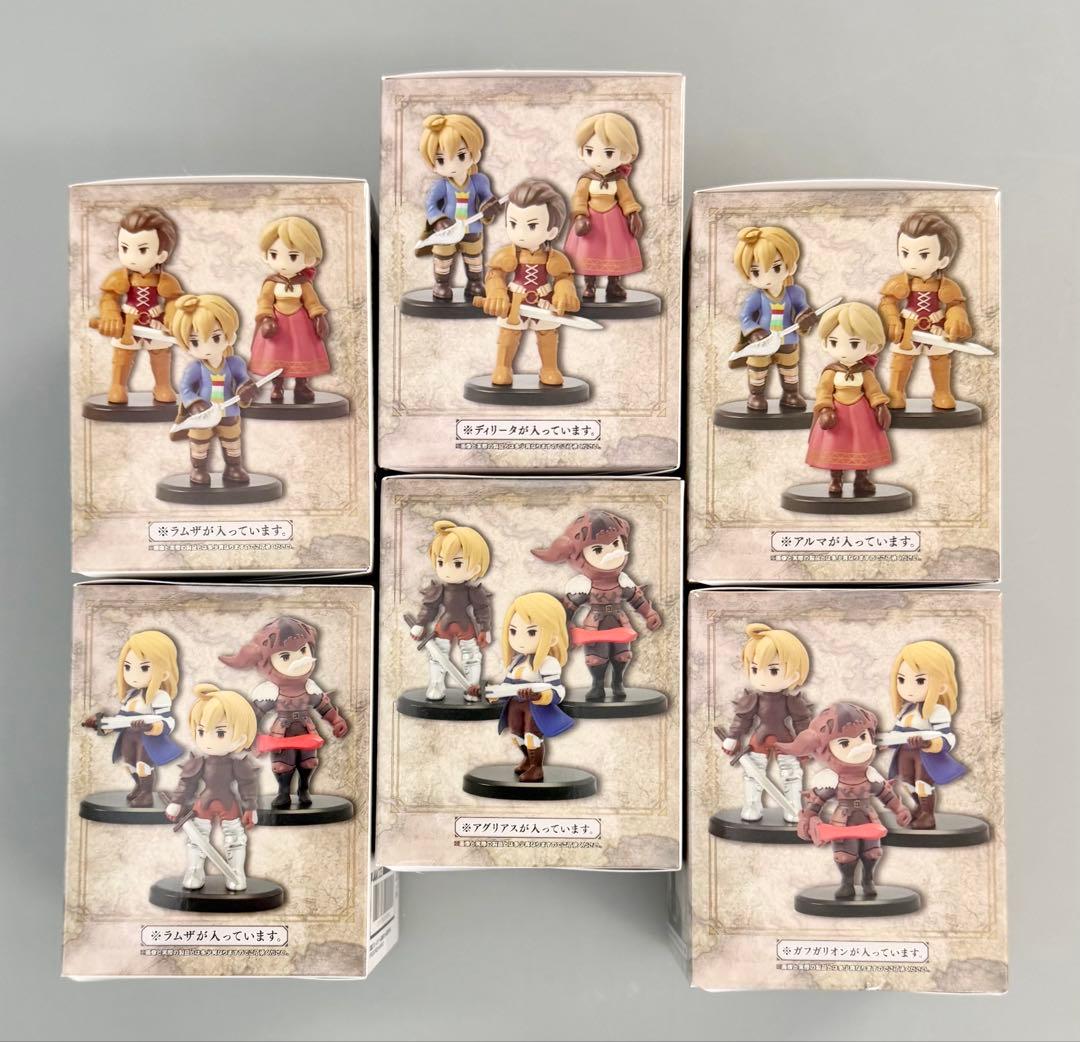 ファイナルファンタジータクティクス ミニチュアフィギュア