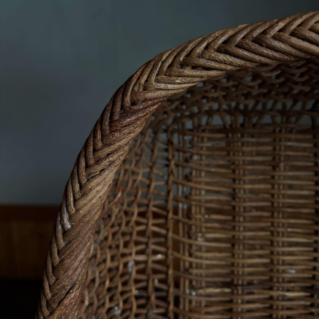 《あけび蔓編み平籠》秋田県産