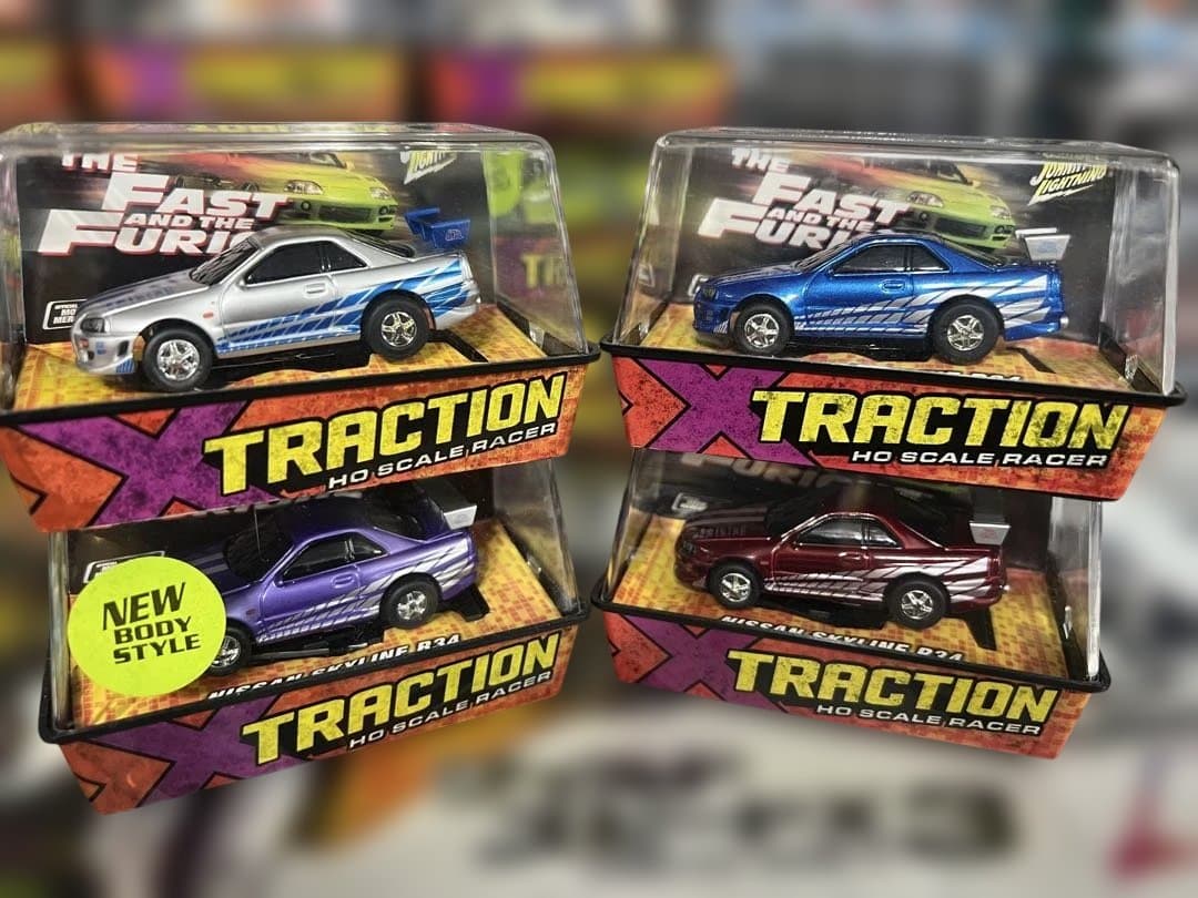 FAST&FURIOUS ワイルドスピード ミニカー スロットルカー 24台