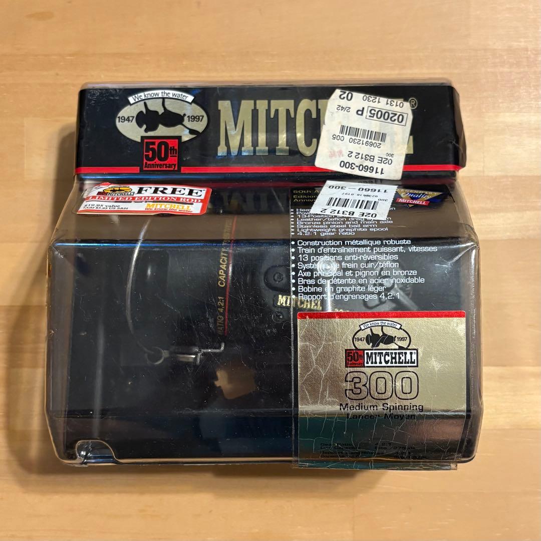 未使用品 ミッチェル MITCHELL 300 50th Anniversary Mitchell 300 Century 50th Anniversary Ltd edition reel, MIB with