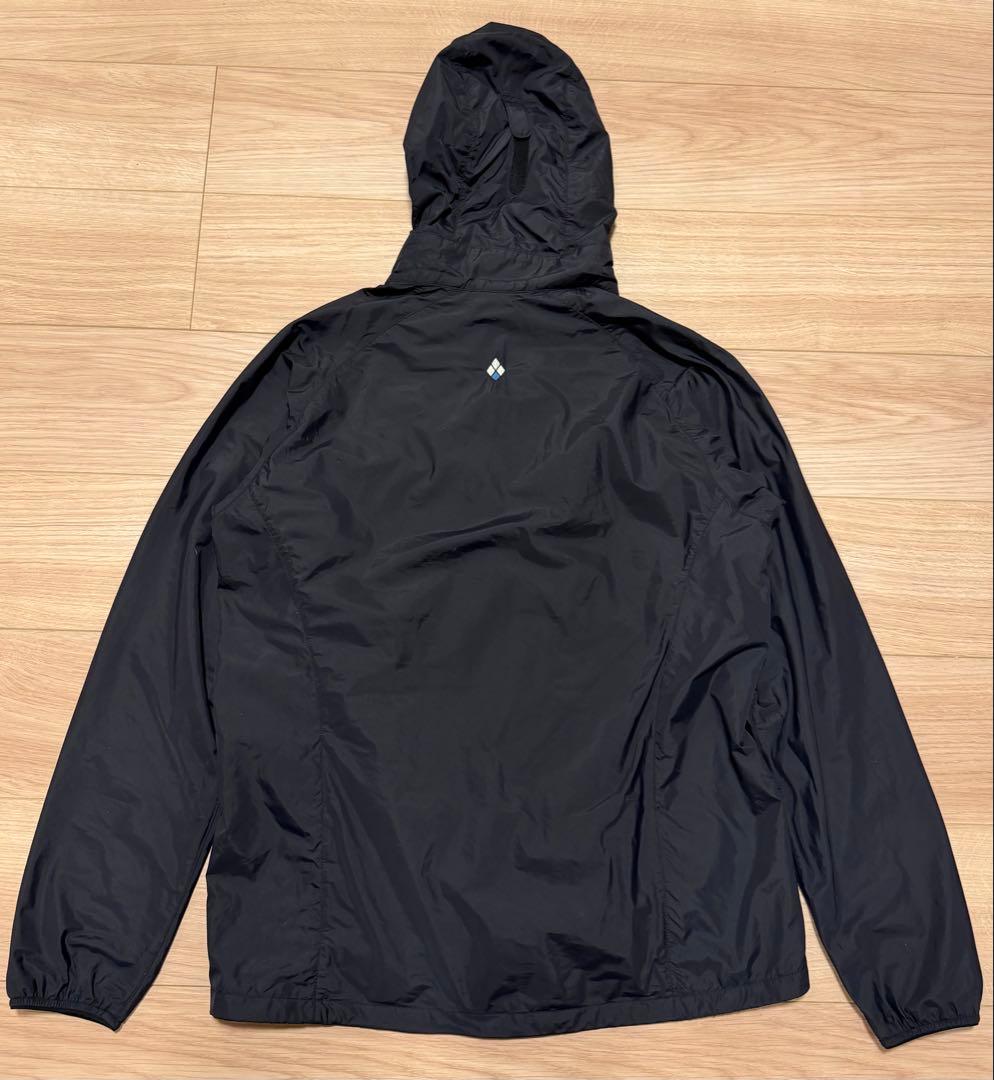 モンベル ライトシェルパーカ ブラック 黒 フーディ 古着 M - メルカリ