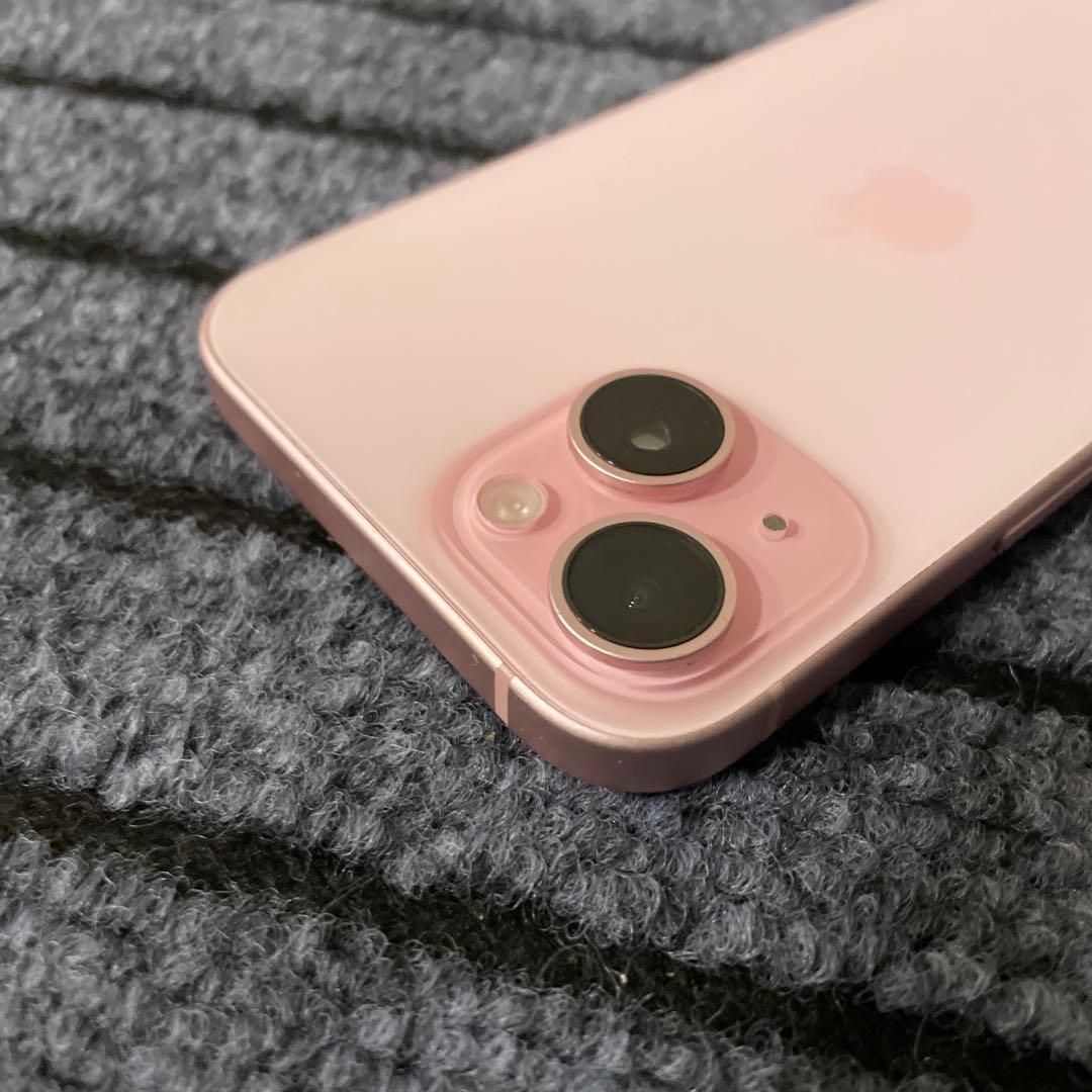 164 Apple iPhone15 128GB ピンク SIMフリー