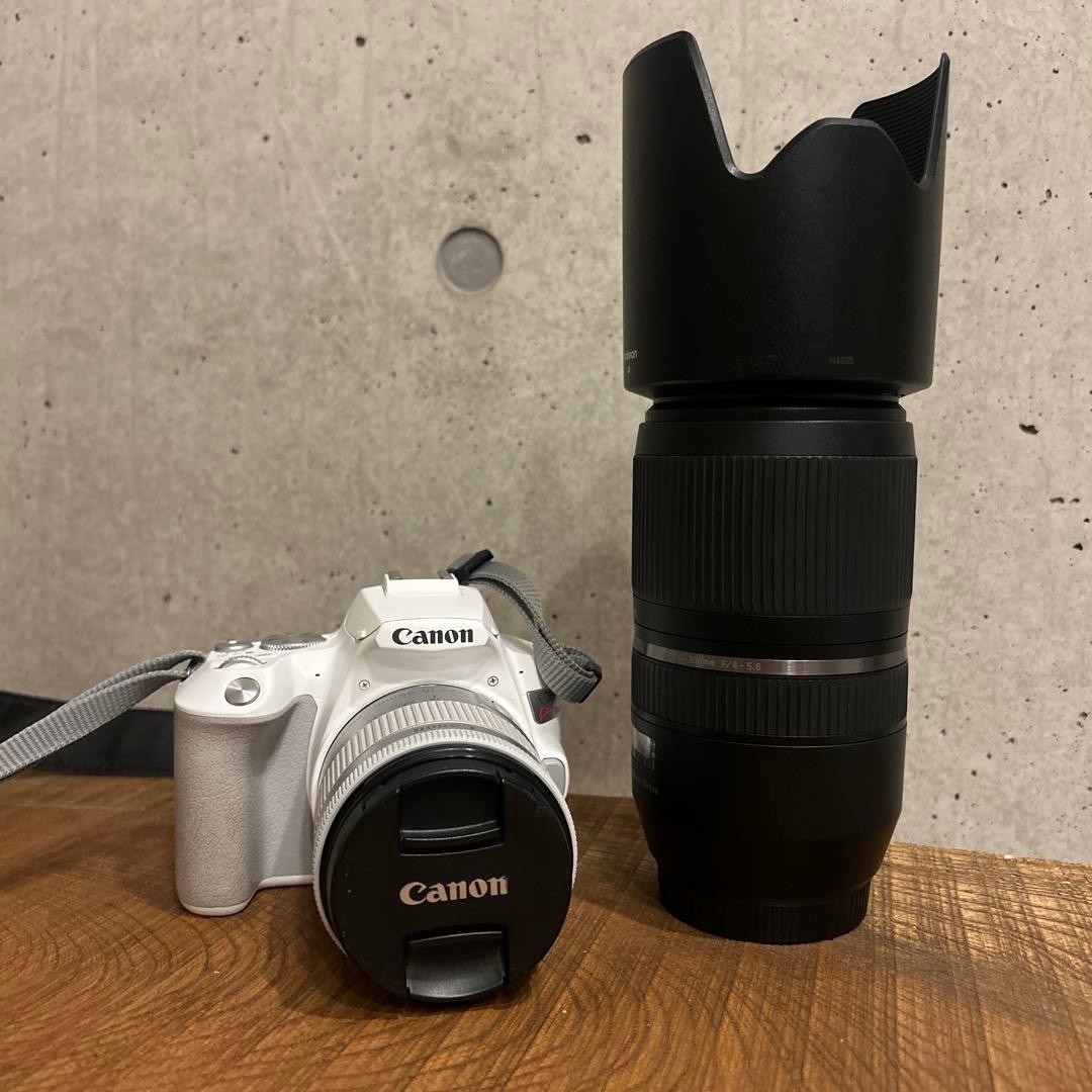 【Canon EOSkiss X10とTAMRON望遠レンズセット】 レンタル] CANON EOS Kiss X10とタムロンの望遠ズームレンズ(100-400mm