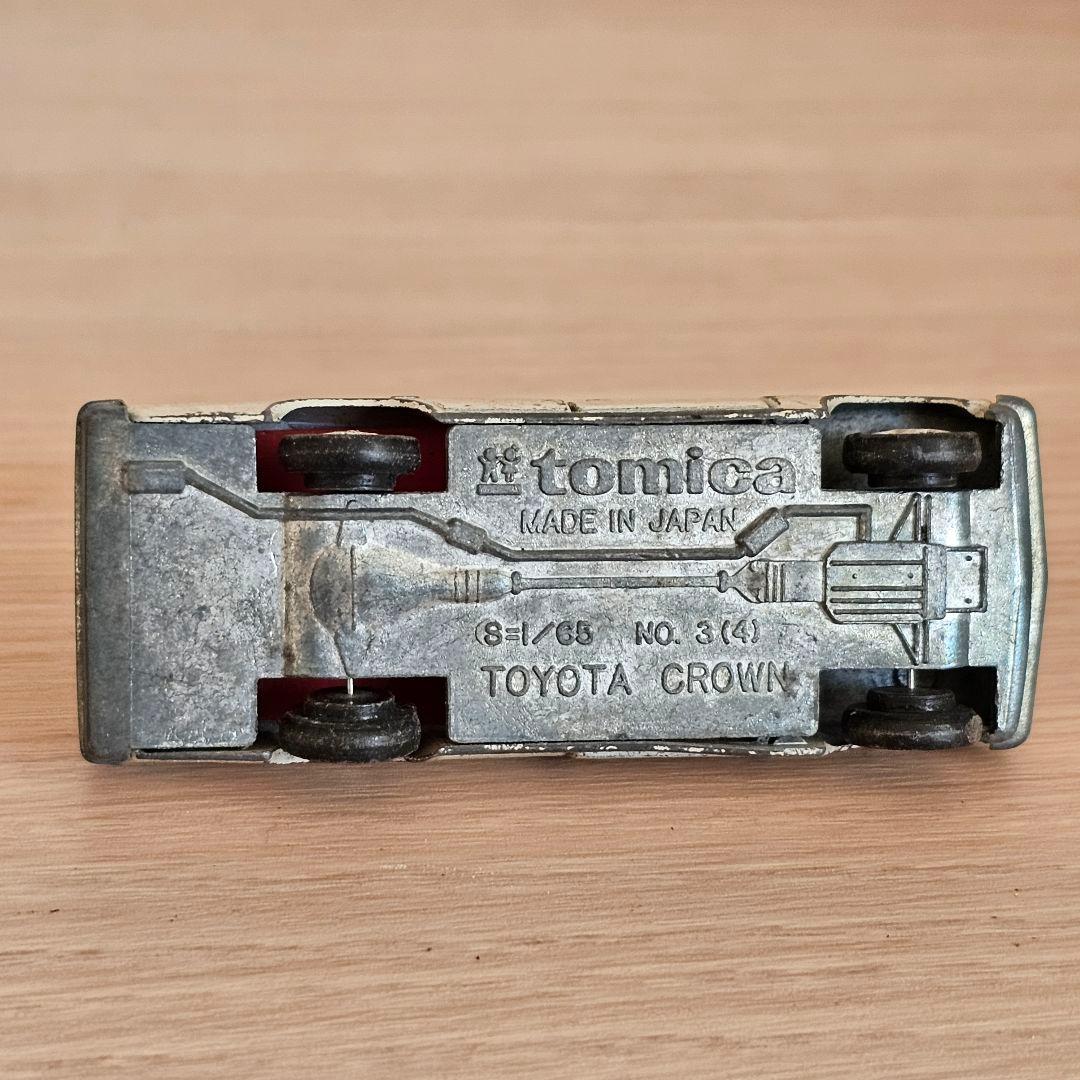 【トミカ】No.3 トヨタ クラウン スーパーデラックス 1Aホイール 日本製