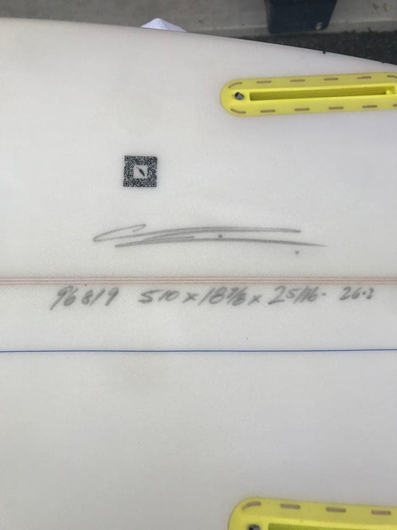 長さ5.10 体積26.2 ジャスティス チリ サーフボード OH ONE - メルカリ