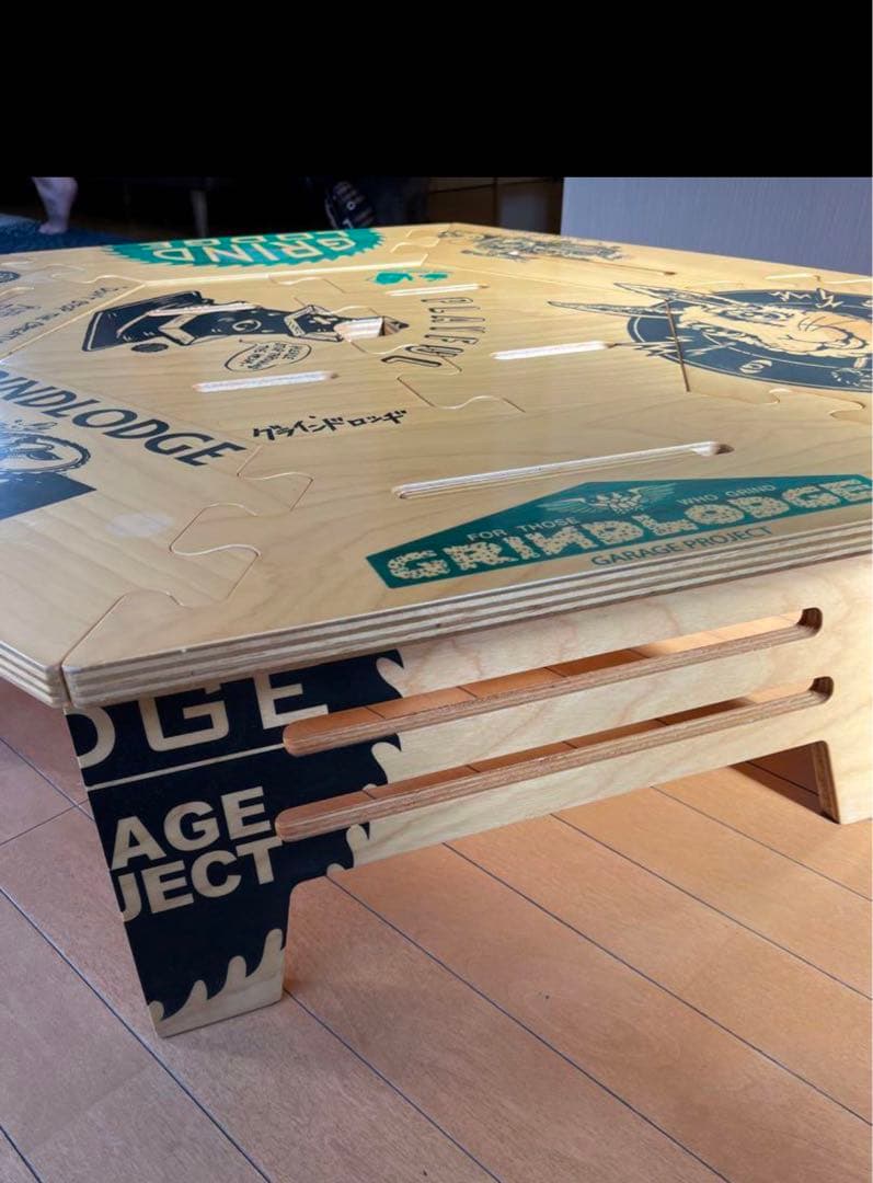 激レア】TheArthとグラインドロッジコラボヘキサテーブル - メルカリ