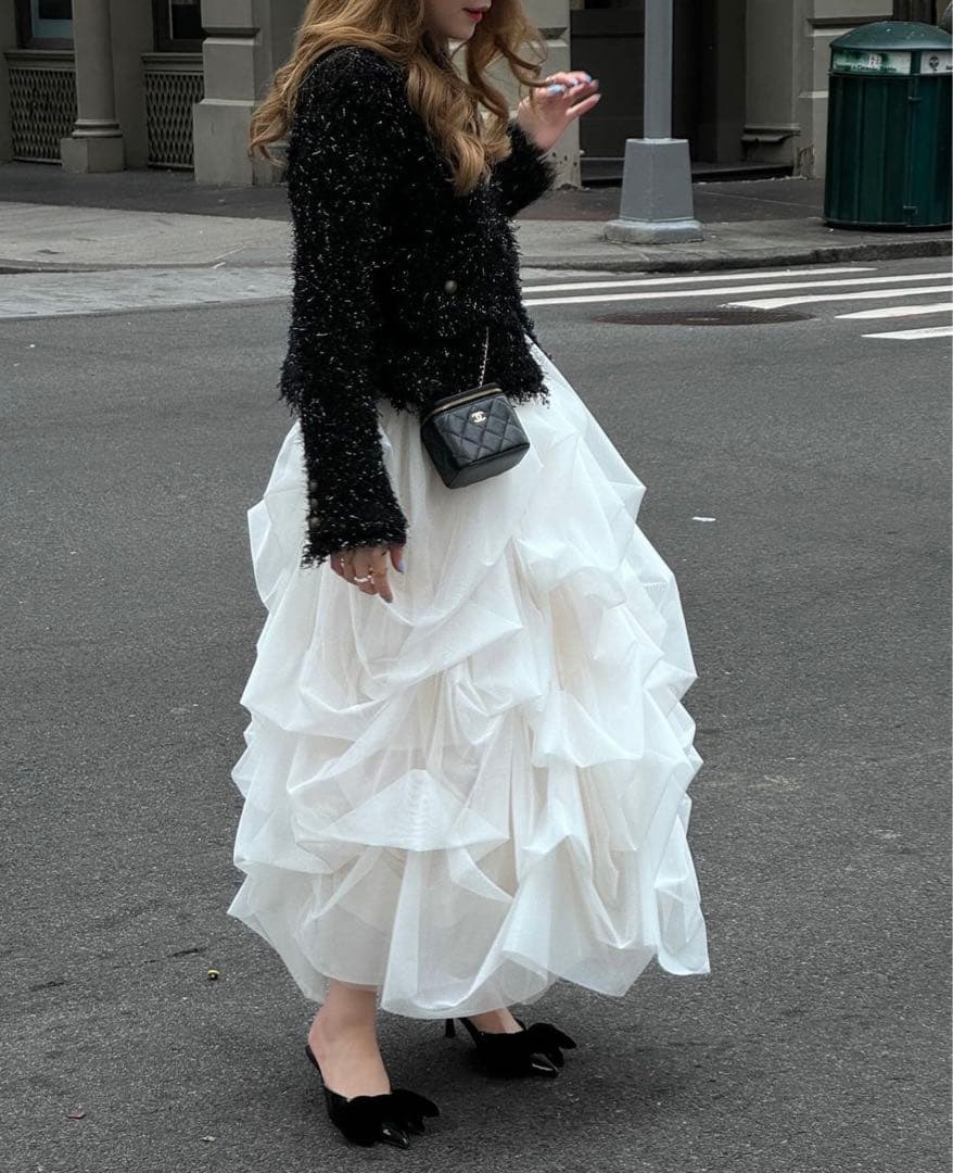 THE TOE 【新品未使用タグ付】IRIS TULLE SKIRT - メルカリ