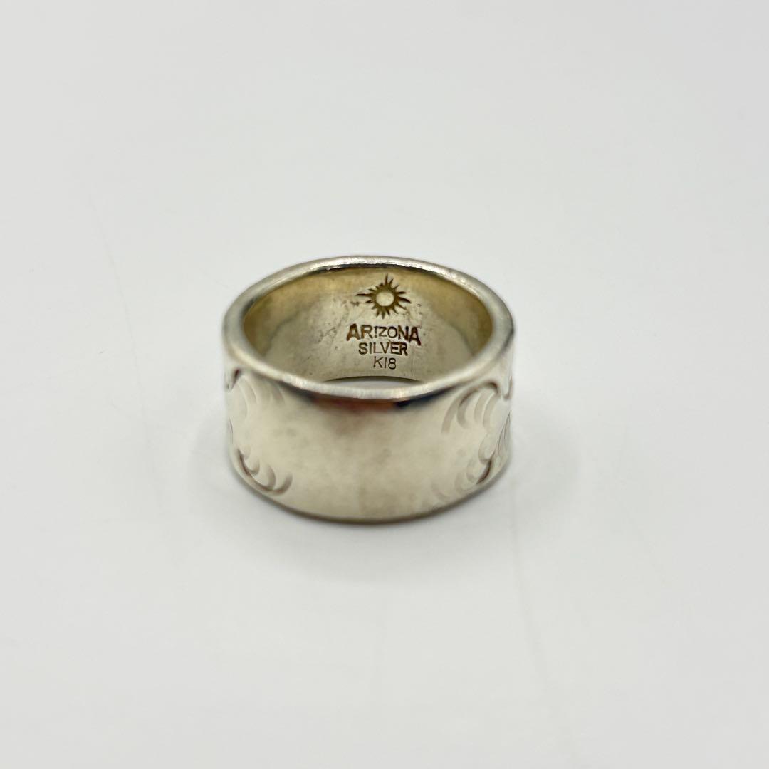 ARIZONA FREEDOM R-10b K18太陽神付き シルバー唐草 - メルカリ