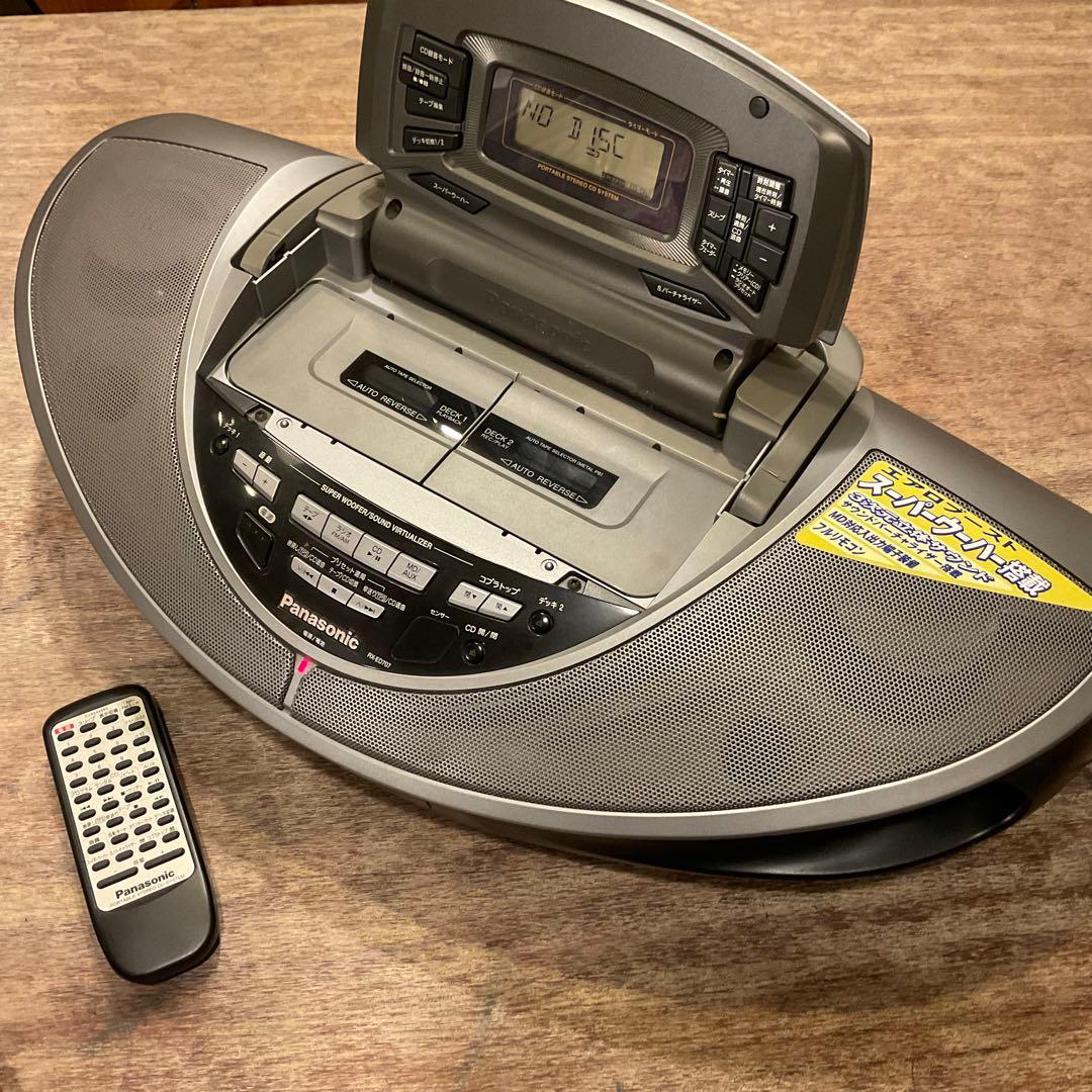 Panasonic RX-ED707 CDラジカセ パナソニック コブラトップ - メルカリ