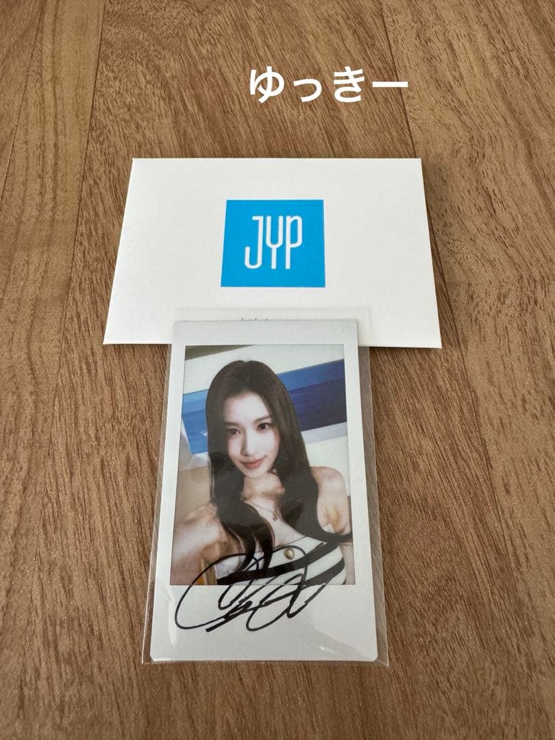 TWICE サナ 直筆サイン入りチェキ Ready to Be SPECIAL - メルカリ