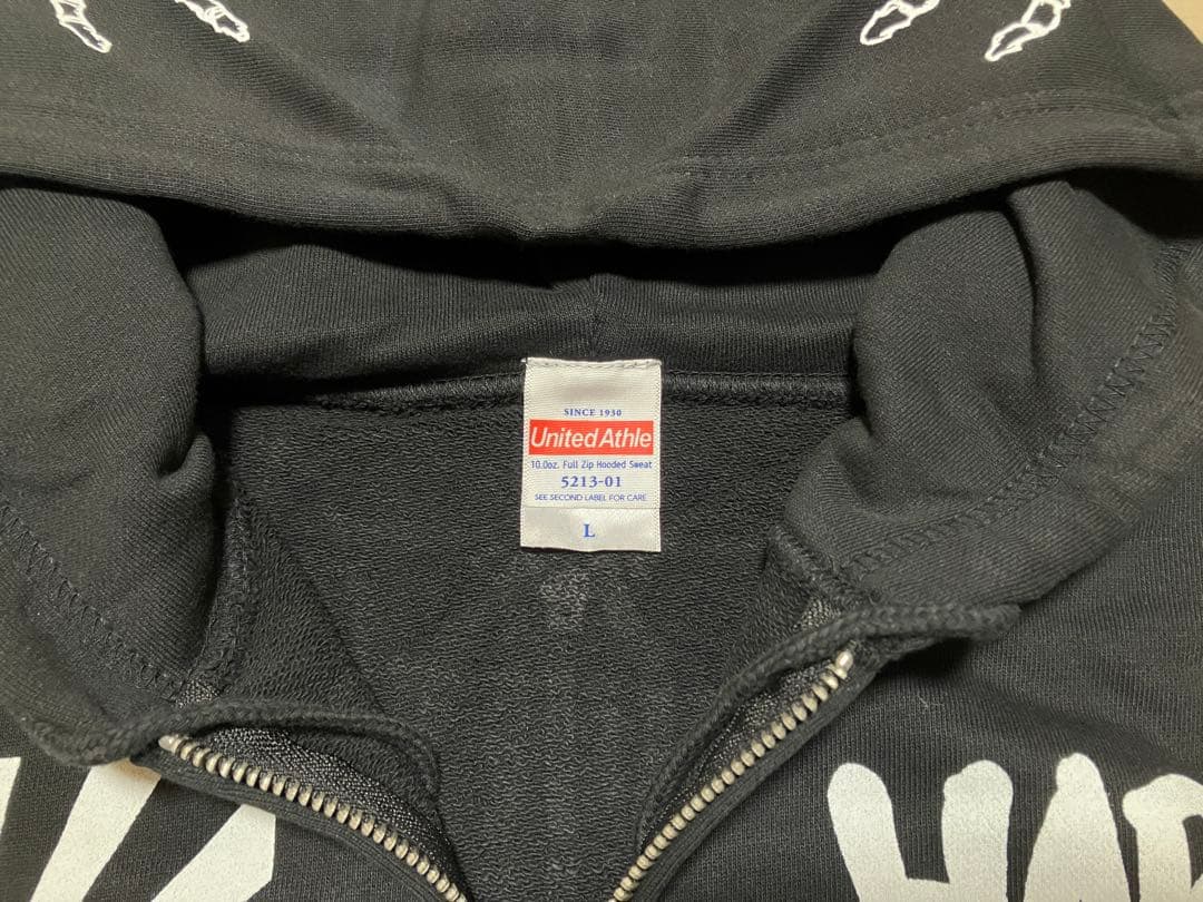 マキシマム ザ ホルモン ハードコアチョコレート ヘドバン大虐殺 パーカー L