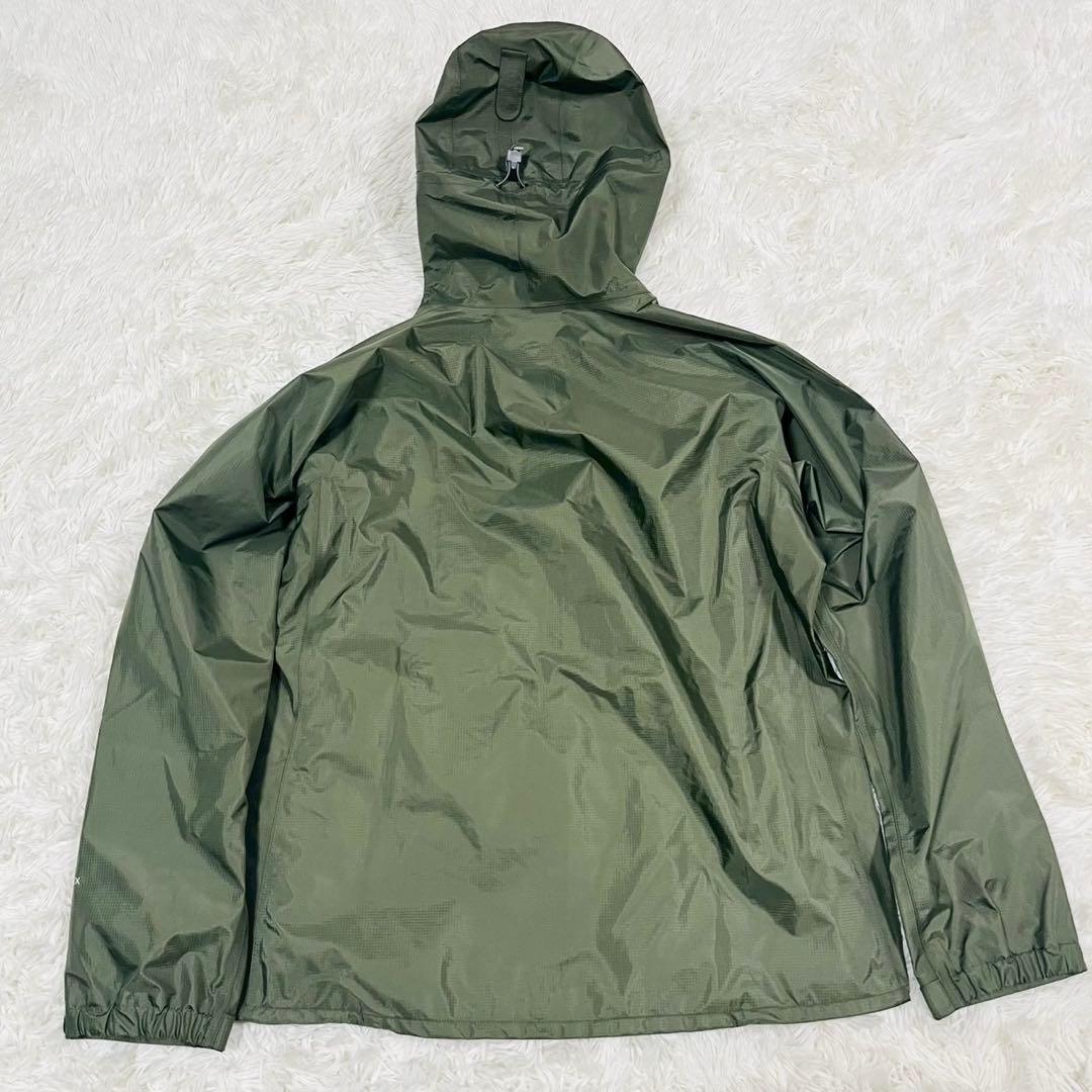 モンベル レイントレッカージャケット Women's XL タグ付きカーキ 現行