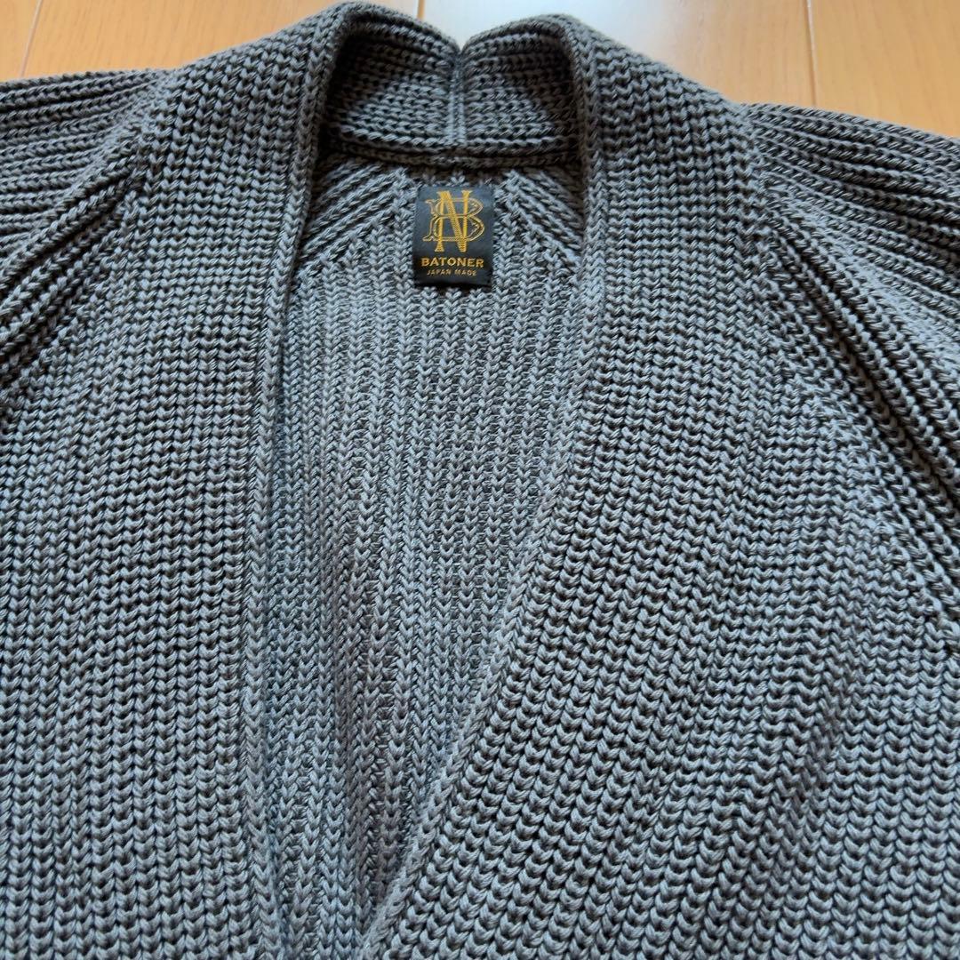 BATONER 24SS SIGNATURE 1BUTTON CARDIGAN