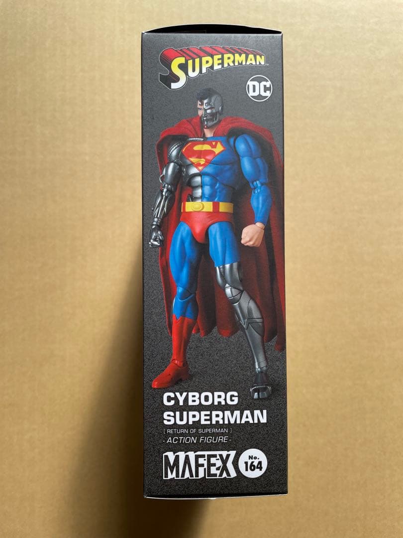 アメコミ MAFEX No.164 CYBORG SUPERMAN RETURN OF f