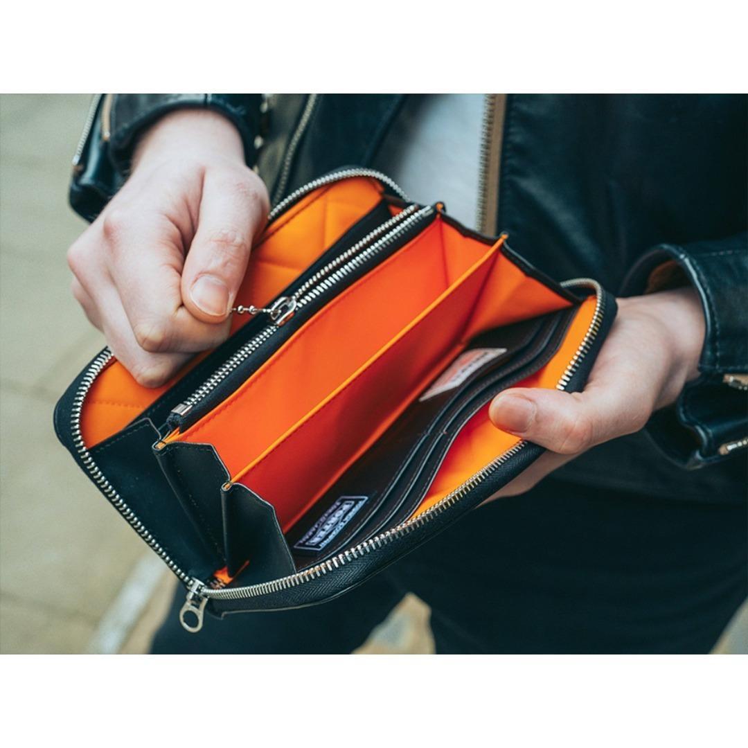 Lewis Leathers x PORTER LONG WALLET 黒 財布 - メルカリ