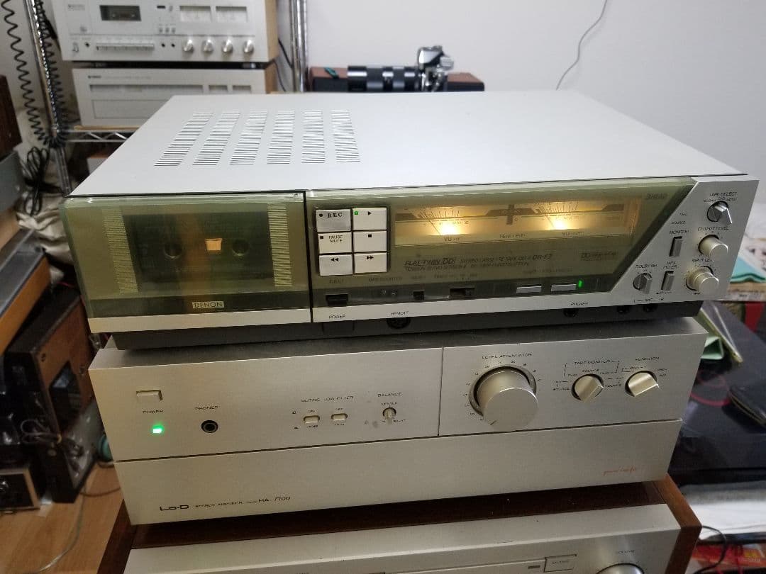 DENON DR-F7 カセットテープデッキ 「メンテナンス整備済み」 - メルカリ
