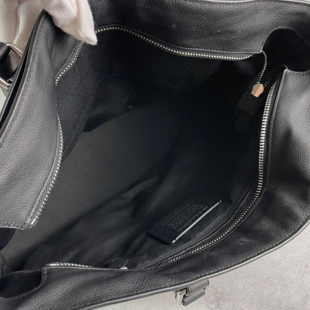 極美品 コーチ ベケット 2way トートバッグ ビジネス A4可 レザー 黒