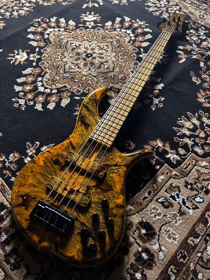 ベース F bass BN-5 buckeye burl 5 String | bass, electric bass, luthier, online shop | DoctorBass