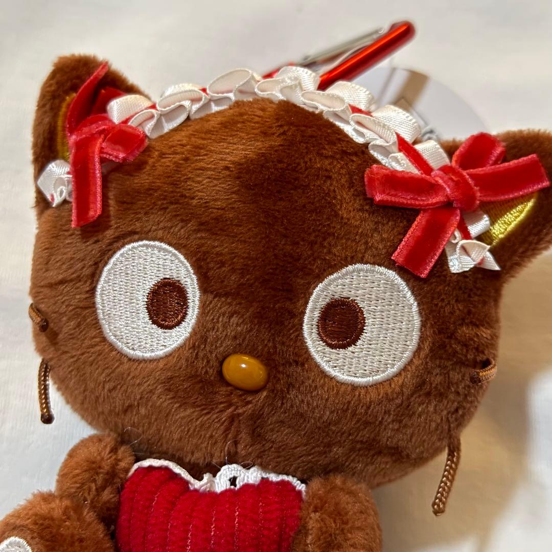 サンリオ チョコキャット カラビナ付きマスコット フリルハート SPINNS